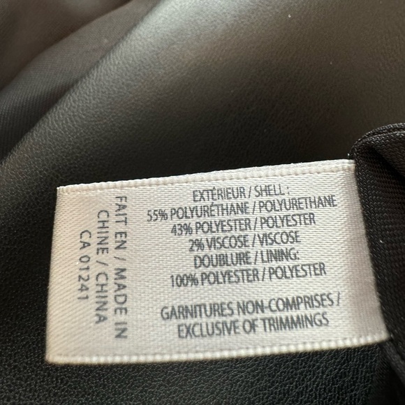 Simons vegan leather dress size 8 - Picture 3 of 6